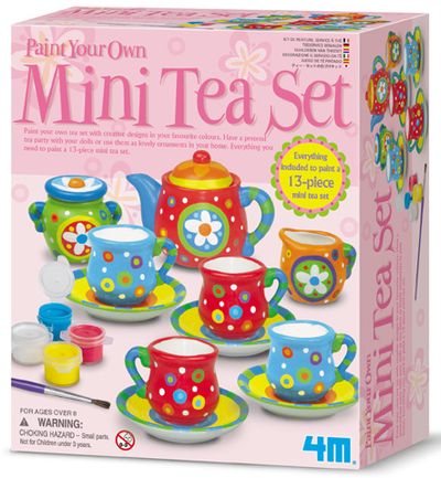 Paint Your Own Mini Tea set